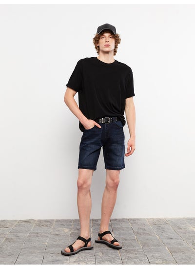 اشتري Standard Fit Men's Jean Shorts في مصر