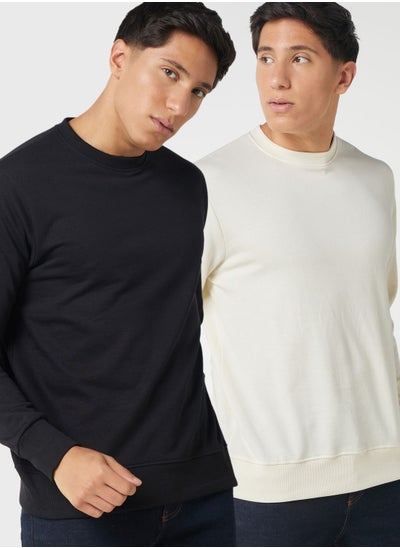 Buy 2 Pack Basic Sweatshirt in Saudi Arabia