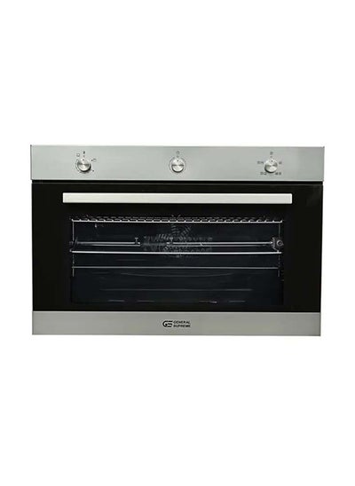 Buy General Supreme Built-in Gas Oven, 90CM, 120L, 4-Functions, Stainless-Steel, Italy, in Saudi Arabia