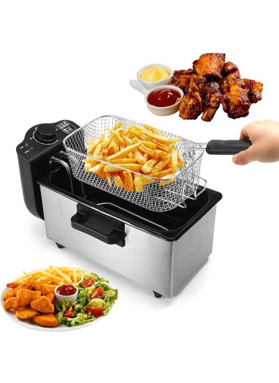 اشتري Deep Fryer 5-Speeds Temperature Control 3L 2000W WJ-800 في السعودية