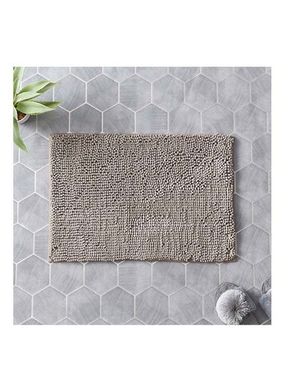 اشتري Nicole Microfibre Chenille Bath Mat 60x40 cm في الامارات