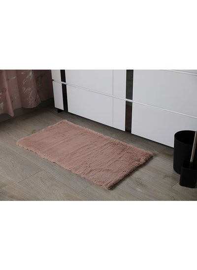 Buy Heaven Bathmat Powder Pink 50x90cm in UAE