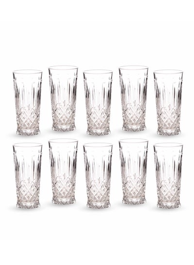 Buy Japanese Glass Cups Set, 10 Pieces in Saudi Arabia