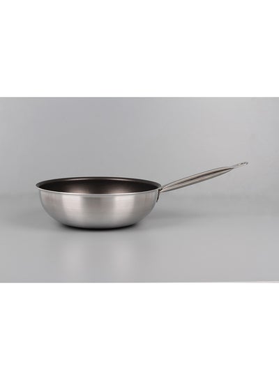 Buy Karnak-Val Catering Deep Frying Pan With Stainless Steel Handle 32 Cm in Egypt