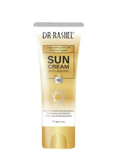 Buy Anti-Age And Whitening Sunscreen Spf 90 White 60 g in UAE