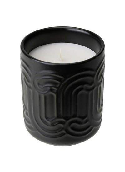 Buy Scented Candle In Ceramic Jar Black 45 Hr in Saudi Arabia