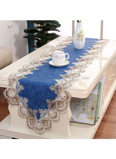 اشتري Luxury Lace Table Runners For Holiday Party Dining Room Kitchen 180 x 40cm في الامارات