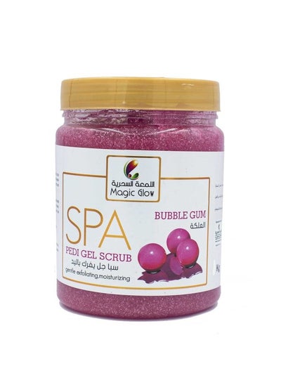 Buy Spa Pedi Gel Grapes Scrub 1kg in UAE