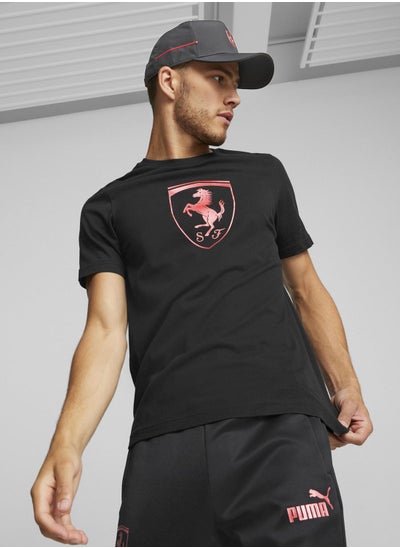 Buy Ferrari Race Metal Energy Shield T-Shirt in UAE