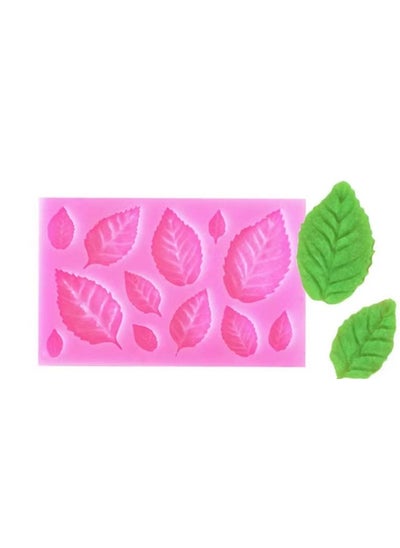 Buy Leaf Silicone Mold Maple Leaf Fondant Mold Leaf Molds Fern Leaves Candy Molds For Cake Cupcake Topper Chocolate Polymer Clay Gum Paste in UAE