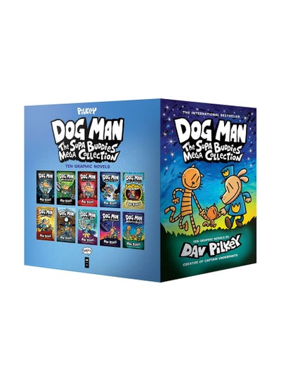 اشتري Dog Man: The Supa Buddies Mega Collection: From the Creator of Captain Underpants (Dog Man #1-10 Box Set) في الامارات