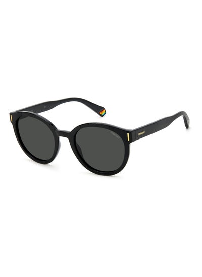 اشتري Women's Polarized Sunglasses Pld 6185/S Grey 47 - Lens Size: 47.2 Mm - Black في الامارات