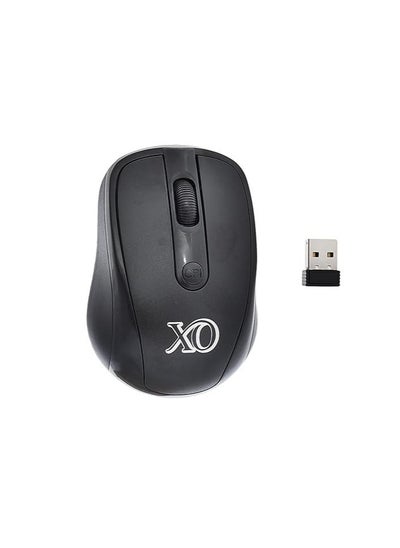 Buy Mouse Wireless With Power Save And Elegant Appearance Efficient For Computer 2.4GHZ - Black in Egypt