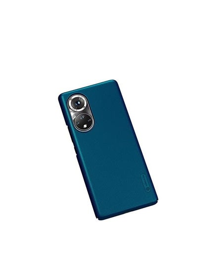 Buy Nillkin Super Frosted Shield Huawei Honor 50 Pro-Peacock Blue in Egypt