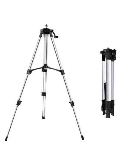 Buy 1.1M Laser Level Tripod Professional Tripod Suitable for Laser Level Aluminum Tripod with 5/8 Adjustable in Saudi Arabia