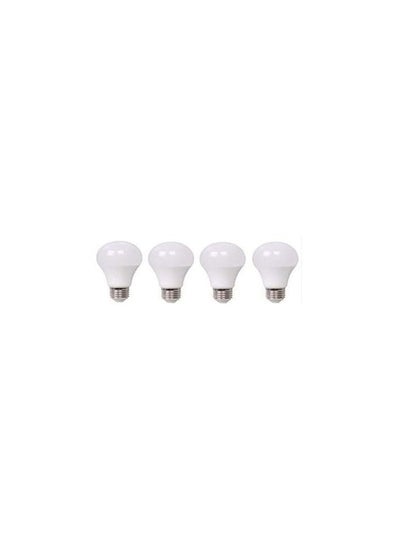 Buy LED bulb - 12 watt - white - 4 pieces in Egypt