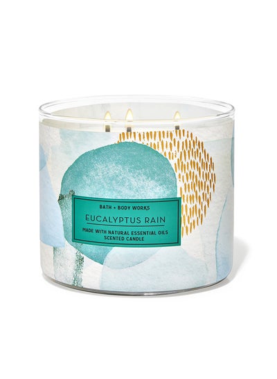 اشتري Eucalyptus Rain 3-Wick Candle في الامارات