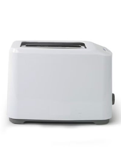 Buy Bread Toaster 2 Slices 700W 700 W  White in Saudi Arabia