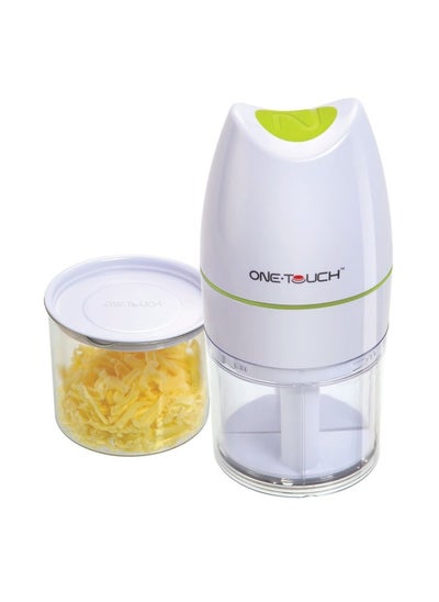 Buy One Touch Hands-Free Automatic Cheese Grater White in UAE