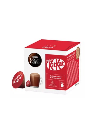 Buy Dolce Gusto Kitkat Chocolate 16 Capsules in UAE