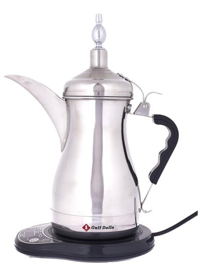 اشتري Gulf Guide for Arabic Coffee Numbers Capacity 1000ml Silver في السعودية