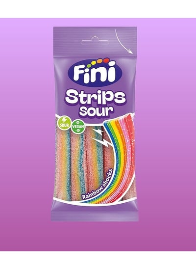 Buy STRIPS SOUR RAINBOW SHOCKS 12*90g in Egypt