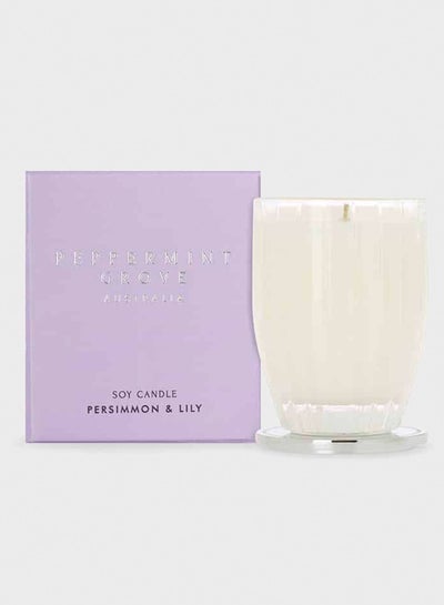 Buy Persimmon & Lily Candle, 200G in UAE