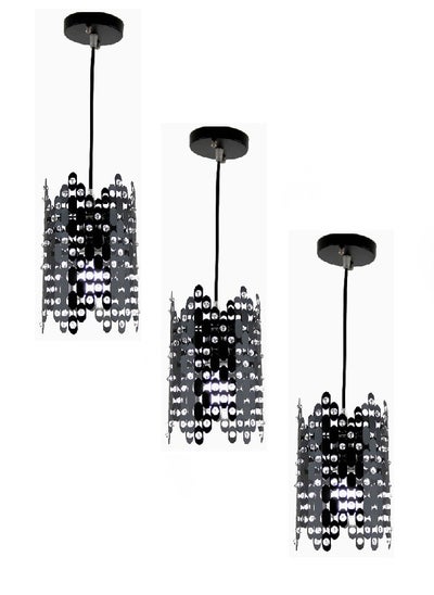 Buy Modern chandelier, set of 3 pieces - 2026/1P BK in Saudi Arabia