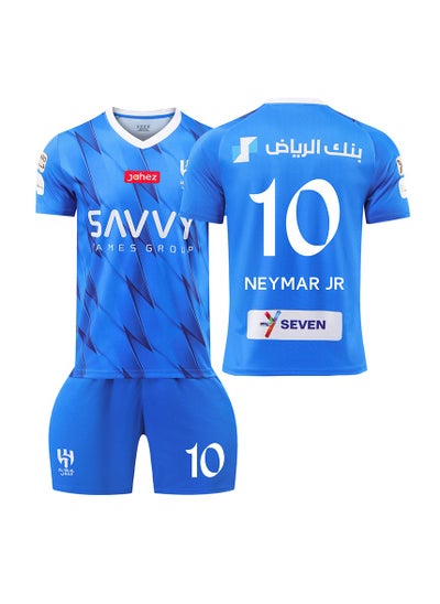 Buy M MIAOYAN Neymar Riyadh Crescent No. 10 Jersey Adult Football Jersey Set in Saudi Arabia