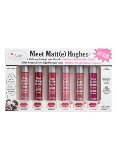 Buy The Balm Meet Matt e Hughes Liquid Lipstick Set Multicolour in Saudi Arabia