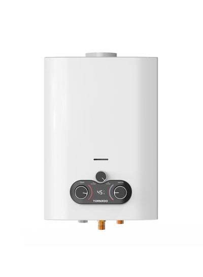 Buy Gas Water Heater 10 L Petroleum Gas White GHE-C10CTE-W in Egypt