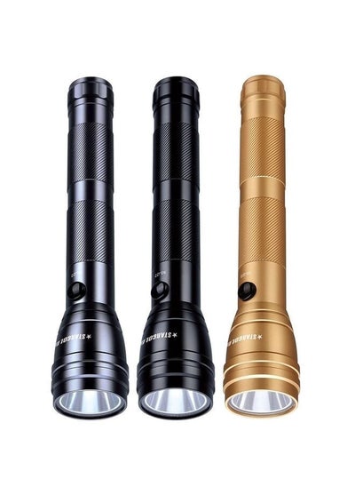 اشتري Emergency Torch Light Rechargeable Led Flashlight Set Of 3 في السعودية