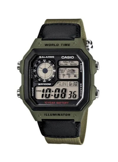 Buy Men's AE-1200WHB-3BVDF Digital Wrist Watch in UAE