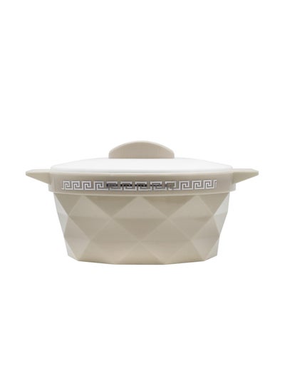 Buy Diamond Pattern Insulated 304 Inner Stainless Steel Casserole in UAE