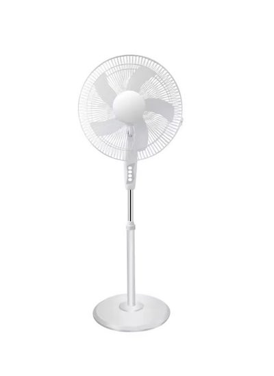 Buy 3 Speed 16 inches Pedestal Stand Fan White 70W RE-703 in Saudi Arabia