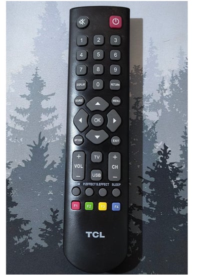 Buy Remote Control For TCL Smart TV Black in Saudi Arabia