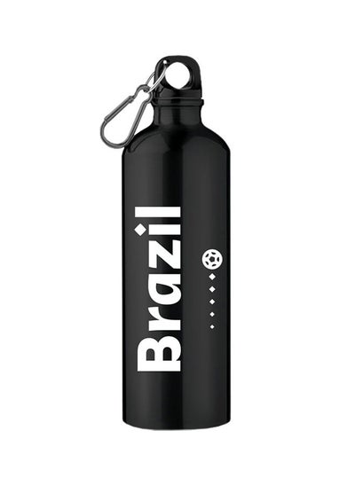 Buy Football World Cup 2022 Printed Aluminium Water Bottle750 Ml in UAE