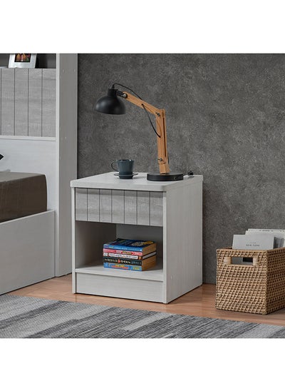 اشتري Liverpool 1-Drawer Young Nightstand 40 x 51 x 47 cm في السعودية