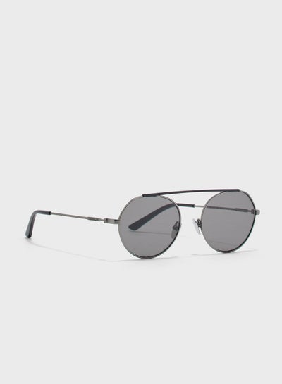 Buy CK19149S Brow Bar Oversized Sunglasses in UAE
