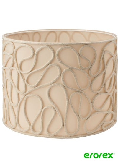 Buy Lamp shade rope pattern beige 42 cm in Saudi Arabia