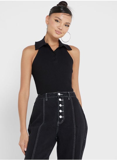 اشتري Polo Halter Neck Top في الامارات