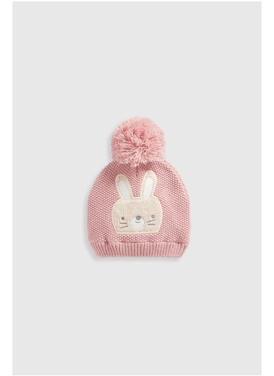 Buy Pink Bunny Beanie Baby Hat in Saudi Arabia