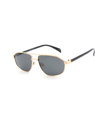 Buy Men's UV Protection Sunglasses EE24M035-3 - Gold/Black in UAE