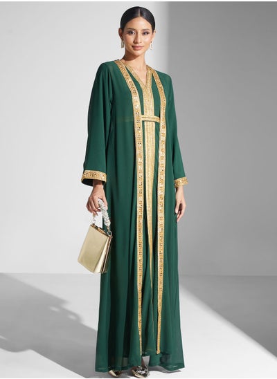 Buy Moroccan Dress With Inner in UAE