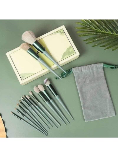 Buy 13-Piece Professional Makeup Brush Set Multicolour in Egypt