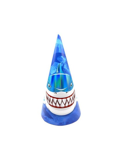 اشتري Paper Hats 9" 6Pcs Set Shark في الامارات