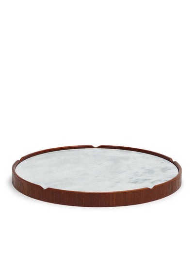 Buy Marble Tray Round 24Cm in UAE