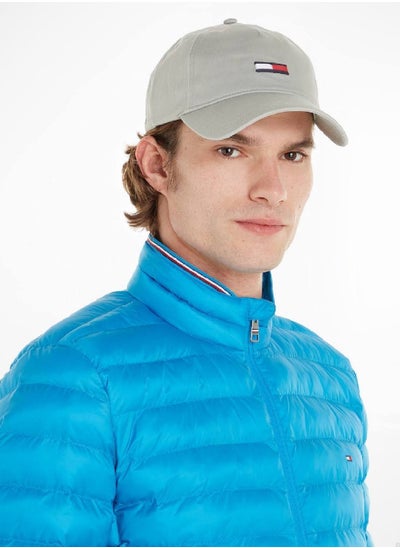 Buy Men's Flag Embroidery Cap -  Pure organic cotton, Blue in Saudi Arabia