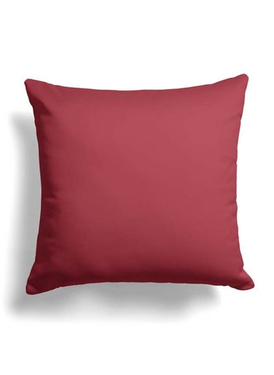 Buy Plain Dark Red Cushion in Egypt