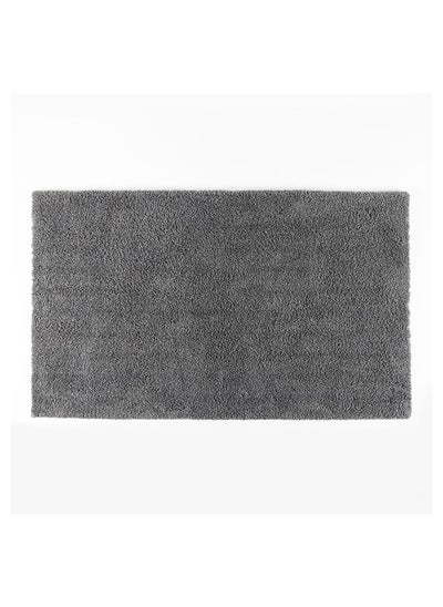 Buy Firence Bath Mat, Stone Grey - 120x70 cm in UAE